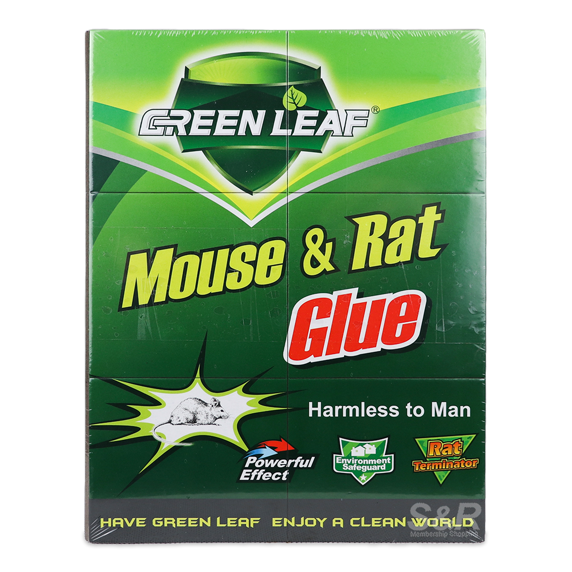 Green Leaf Mouse and Rat Glue Trap Green Leaf Mouse and Rat Glue Trap